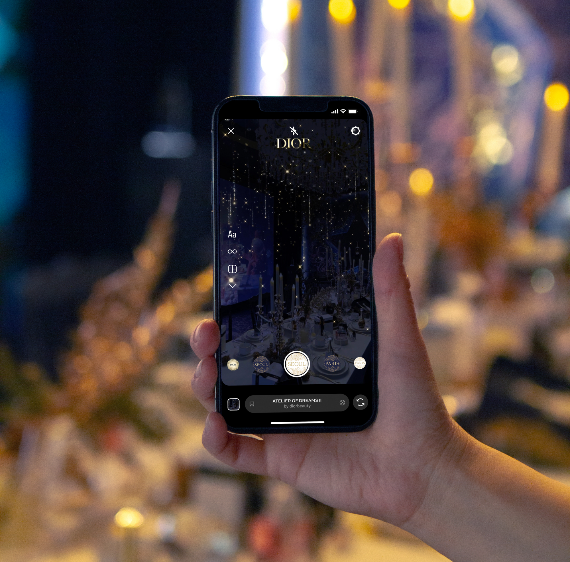 Paris activation - L'Espace Parfums experience