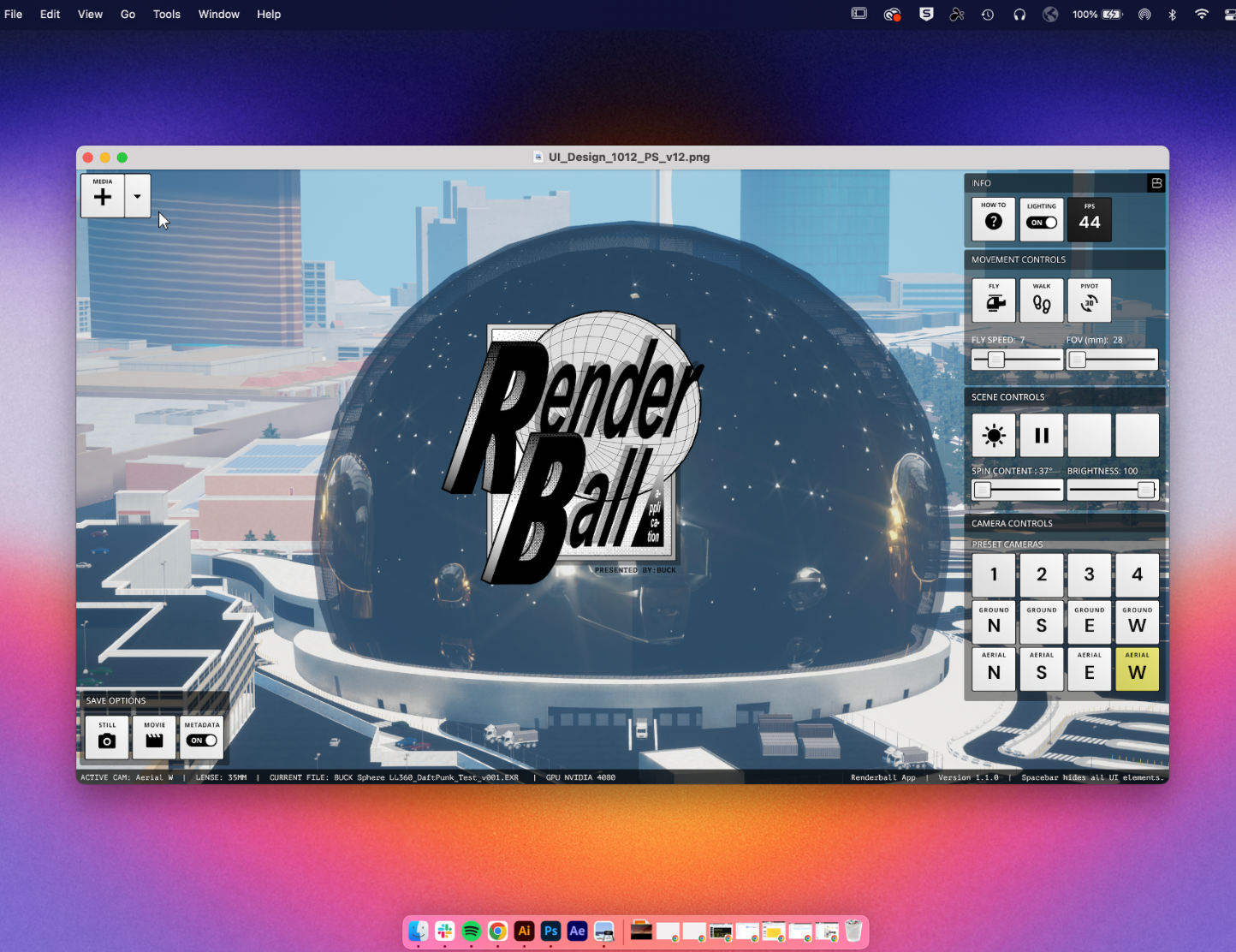 Renderball Hero Image