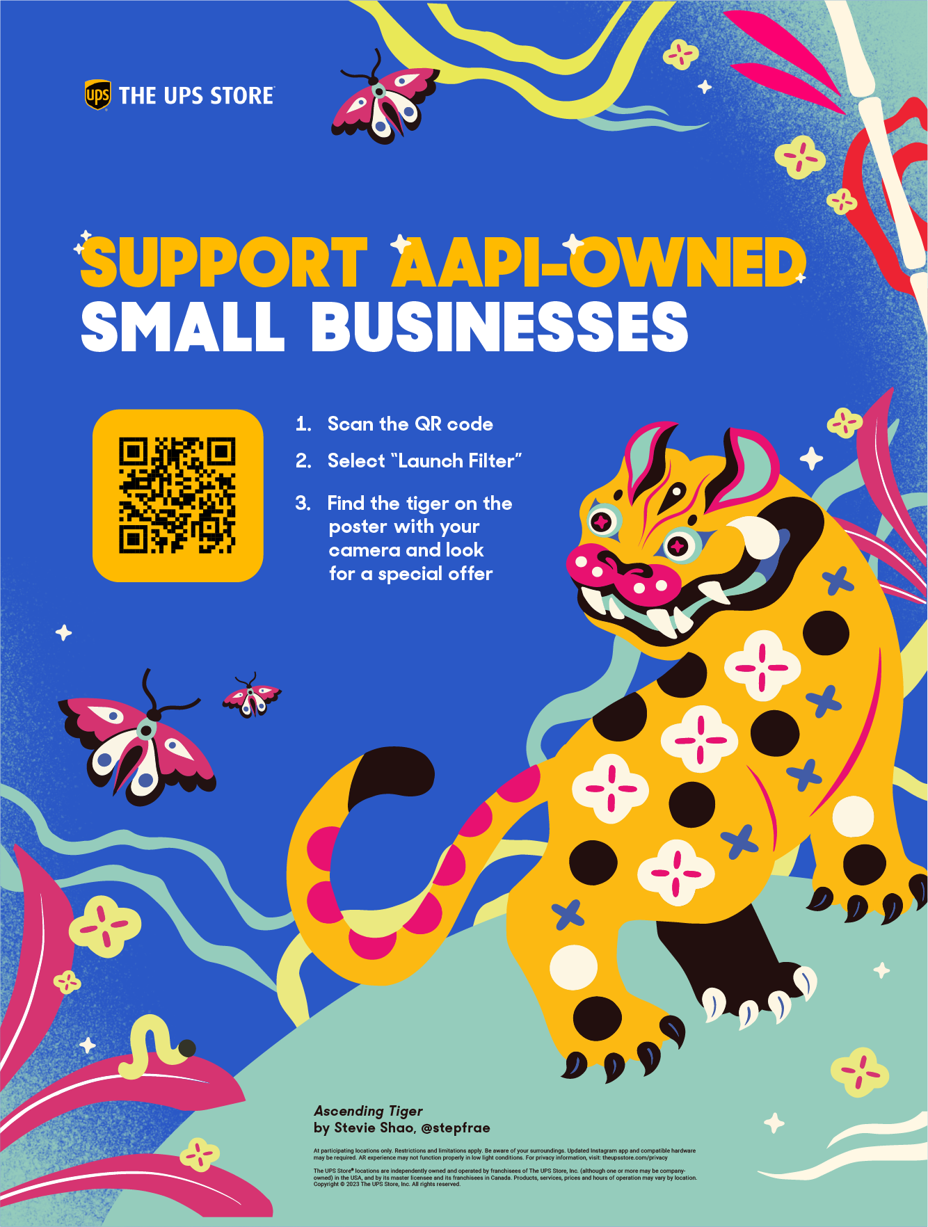 UPS AAPI Month Poster